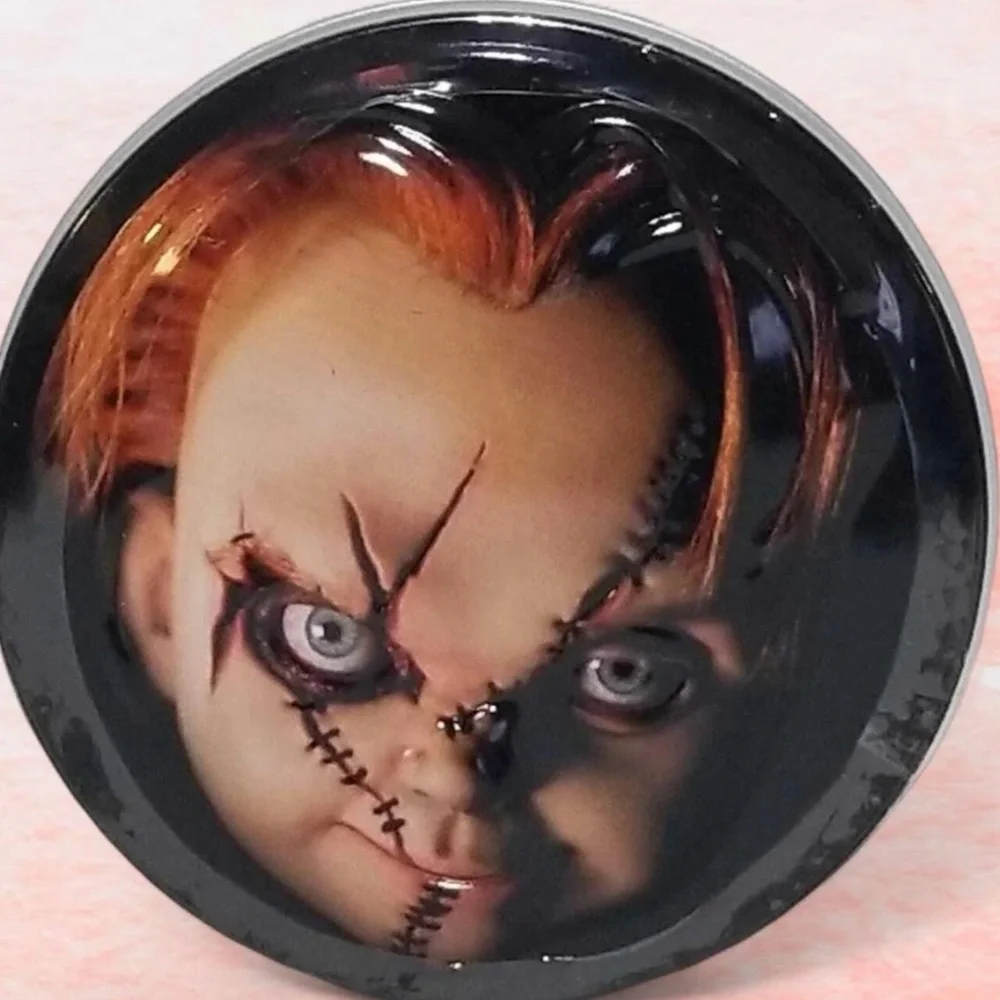 NEW Universal Studios Curse of Chucky Sour Cherry Candy Knifes in Collectors Tin